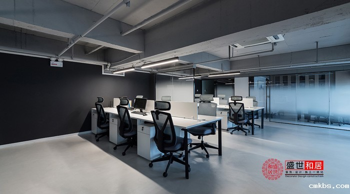 600平方办公室装修效果图